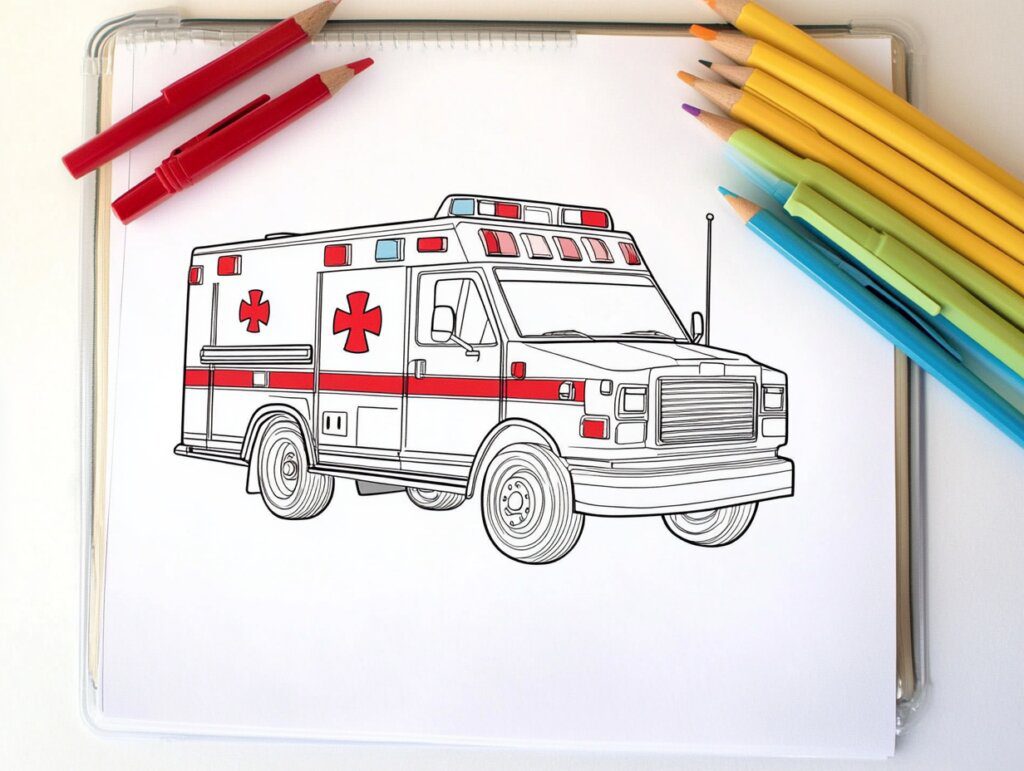 Health coloring pages 2